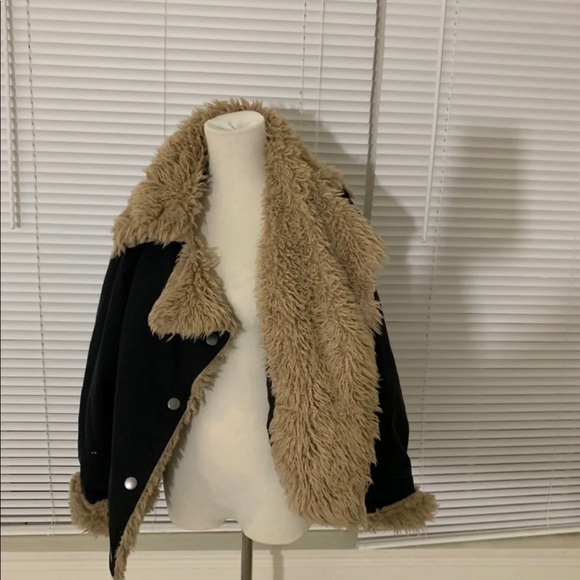 Free People Owens Owen Sherpa Faux Fur 